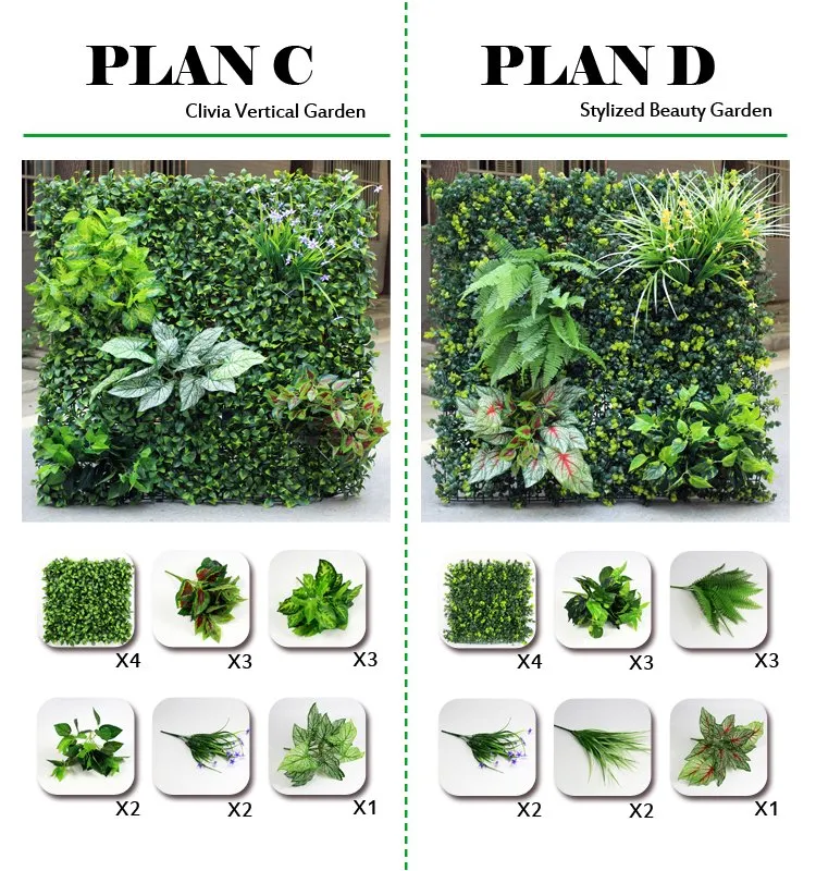 Artificial Greenery Foliage View