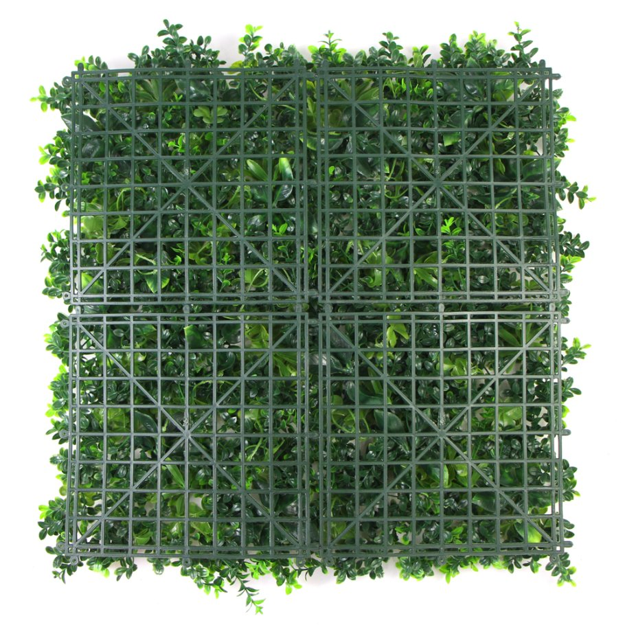 New Style Greenery Artificial Boxwood Grass Panel Hedge Wall Mats for Wall Decoration