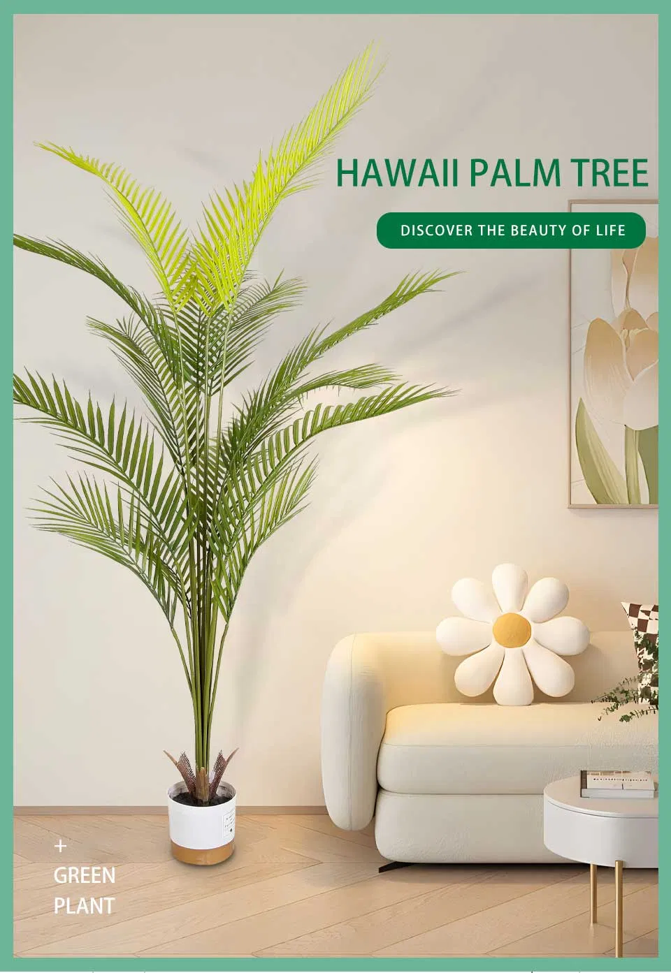 Artificial Palm Tree Detail 1