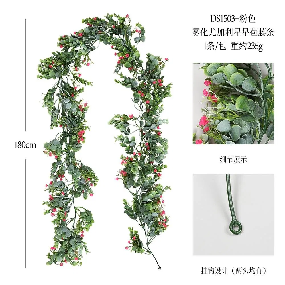 New Material Decorative Indoor Plants Artificial Foliage for Office Home Wedding