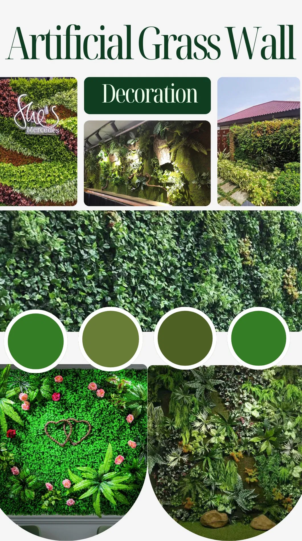 Artificial Moss Wall