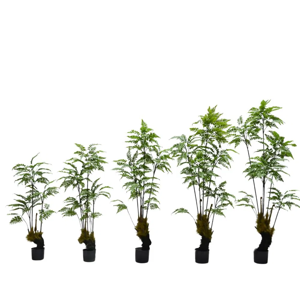 Home Decoration Plastic Outdoor Fake Greenery Artificial IVY Boston Ferns Hanging Plants