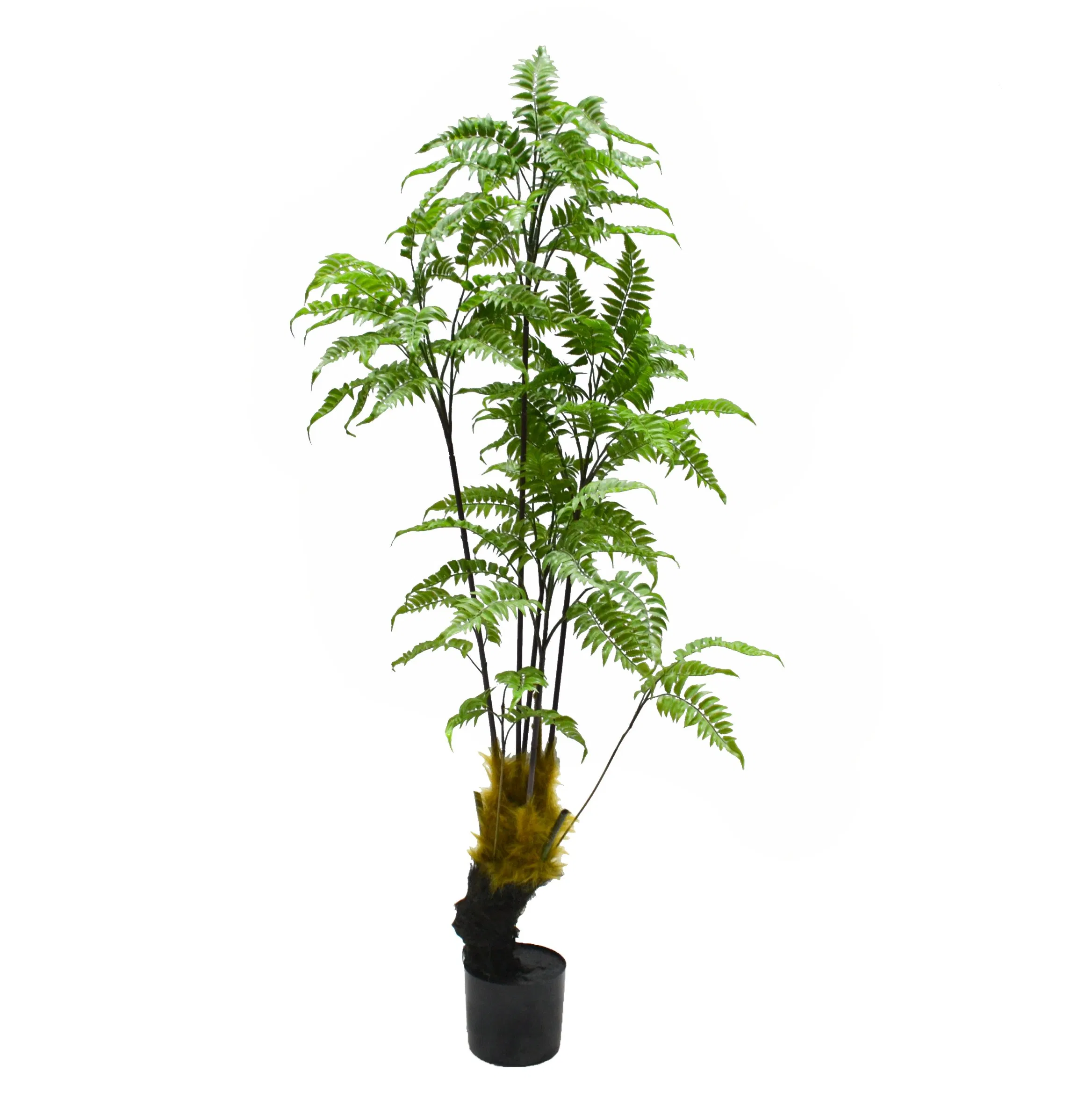 Home Decoration Plastic Outdoor Fake Greenery Artificial IVY Boston Ferns Hanging Plants