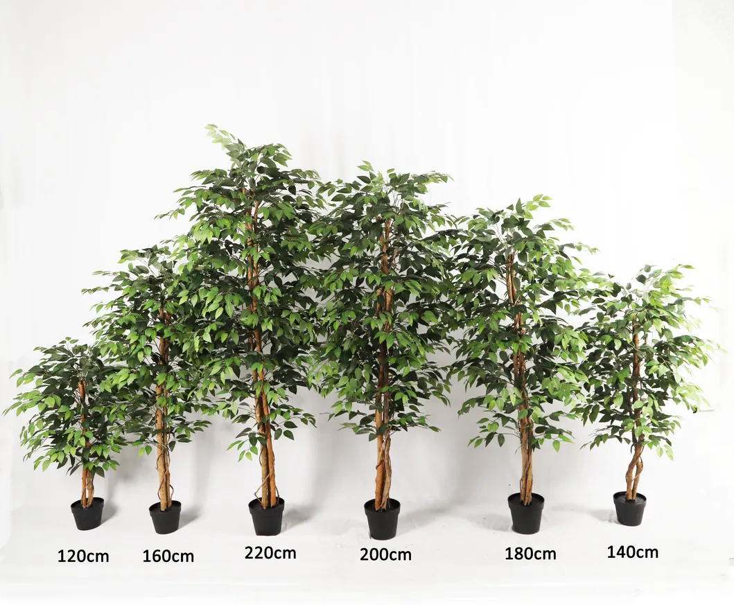 Artificial Green Ficus Tree
