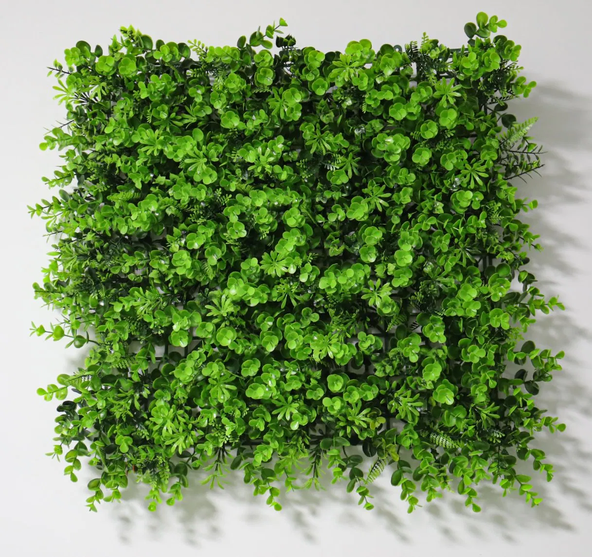 Garden Decor UV Protected Plastic Green Wall Backdrop Panel Artificial Plant Green Plant Vertical Garden Wall
