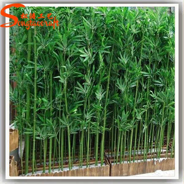 Guangzhou Wholesale Price Artificial Bamboo Tree Plastic Fake for Home Decoration