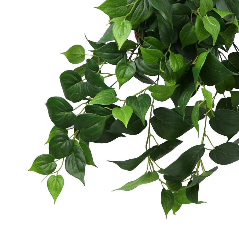 Artificial Home Outdoor Decoration Hang-Decoration Hanging Basket Faux Philo Green Plants
