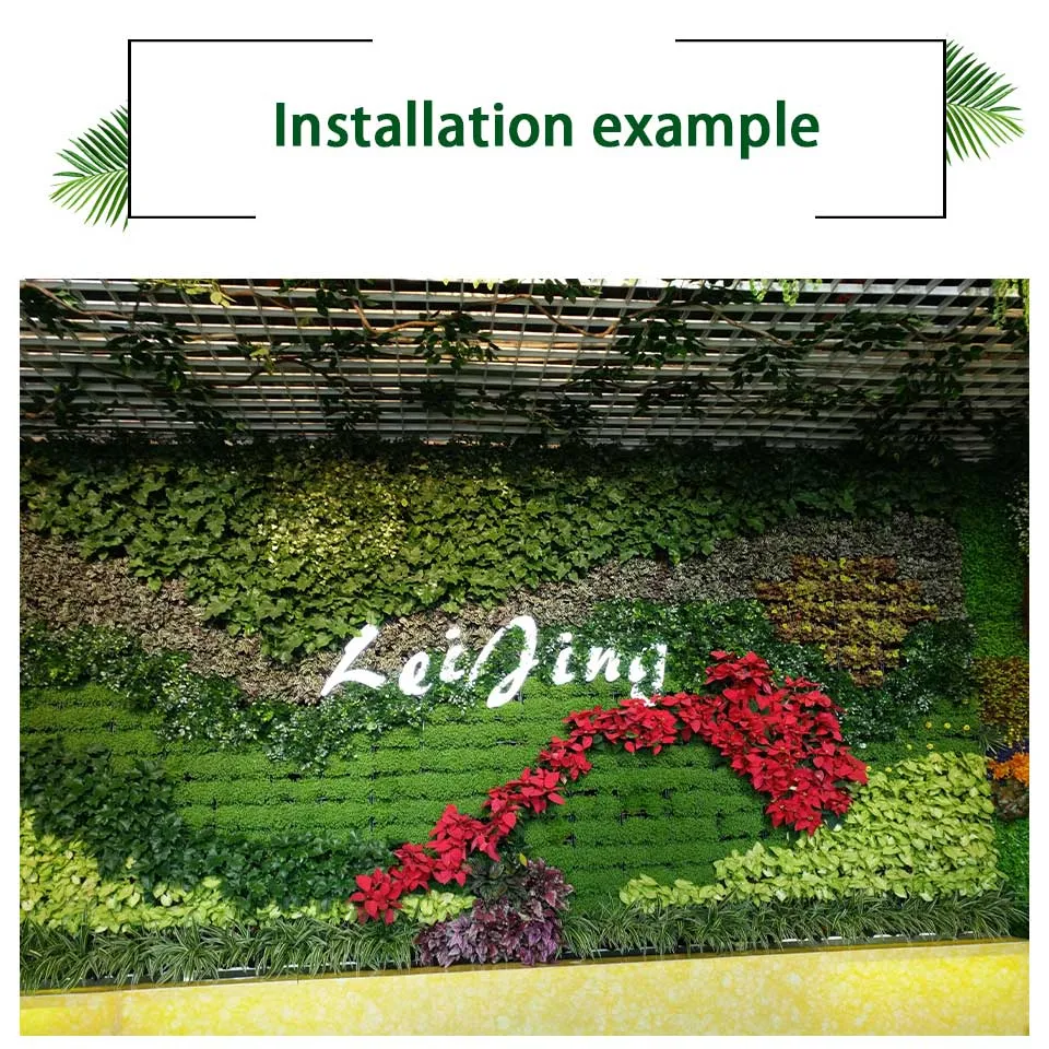 Artificial Green Wall 12