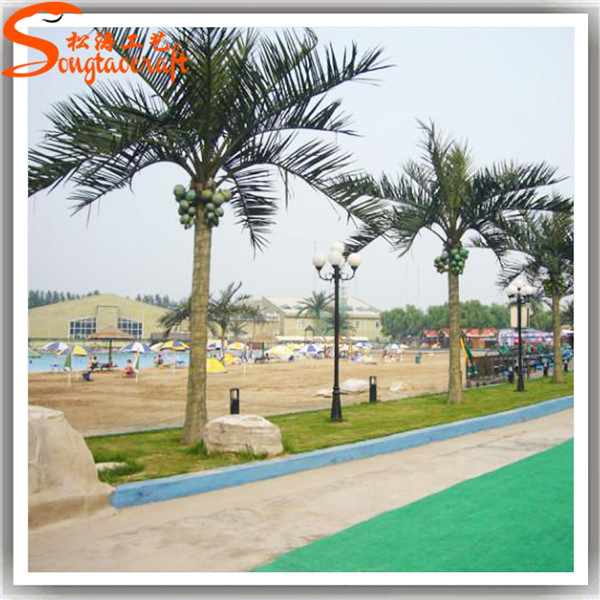 Popular Large-Scale Decorative Artificial Plant Palm Tree Garden Outdoor Engineering Decoration