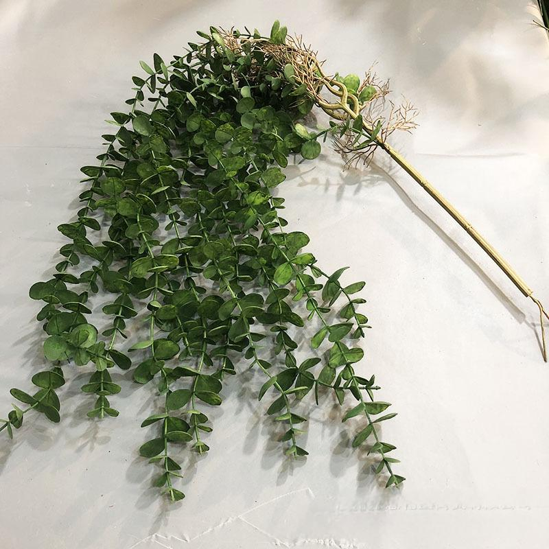 11-Branch Eucalyptus Artificial Hanging Plants for Wedding Aisle Wall Home Outside Decorations