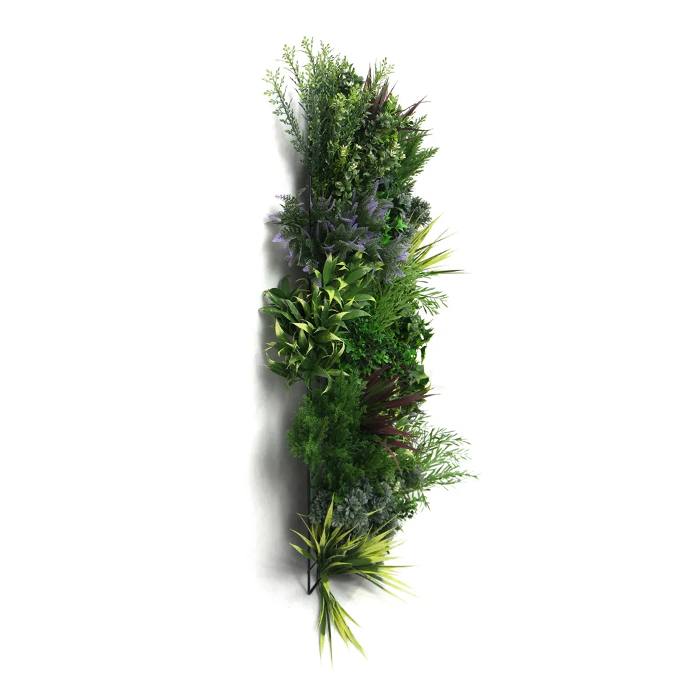 Decorative Natural Touch Artificial Leaf Plant Foliage Wall for Vertical Garden