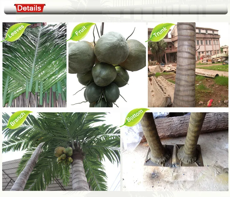 Artificial Coconut Tree Detail 9