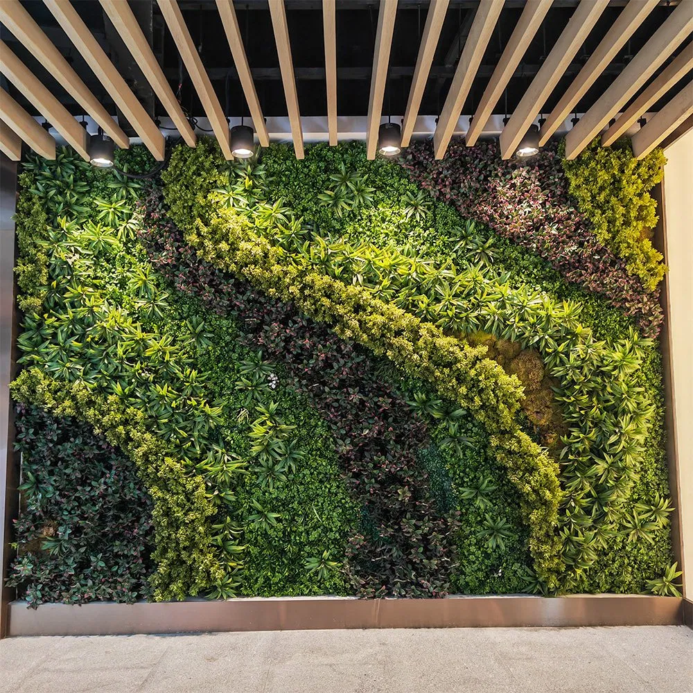 High Quality Plastic Boxwood Artificial Grass Plant Panel for Outdoor with UV Protected