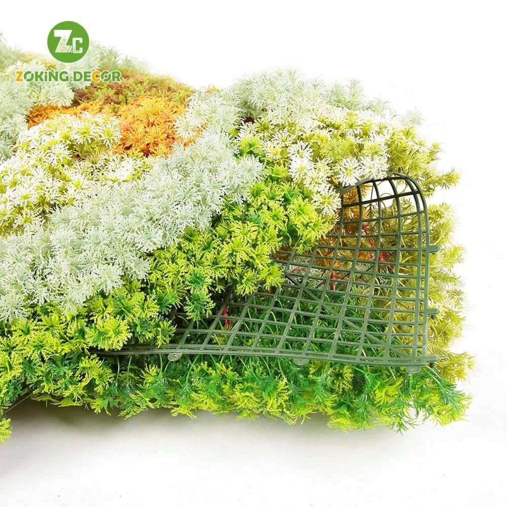 Zc Vertical Garden Decor Artificial Flower Plant Boxwood Panels Garden Decorative Faux Greenery Mats for Home Decoration