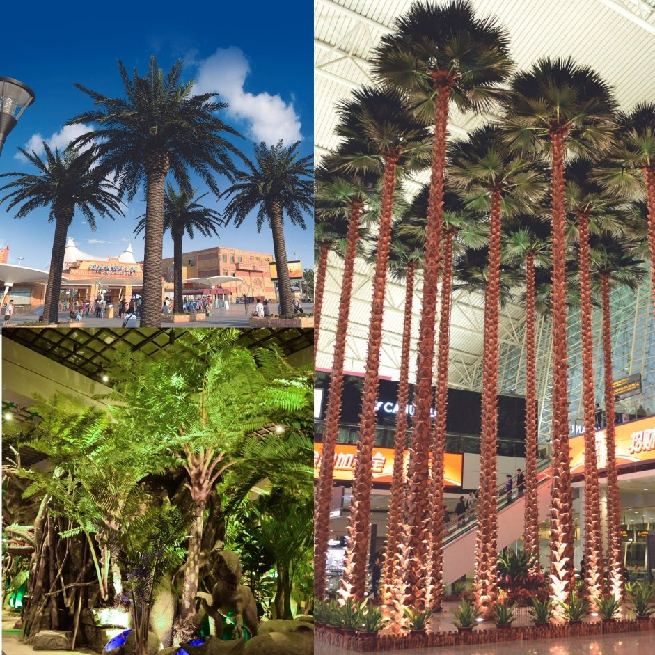 Artificial Tree China Indoor Outdoor Landscaping Faux Trees Artificial Date Palm Tree