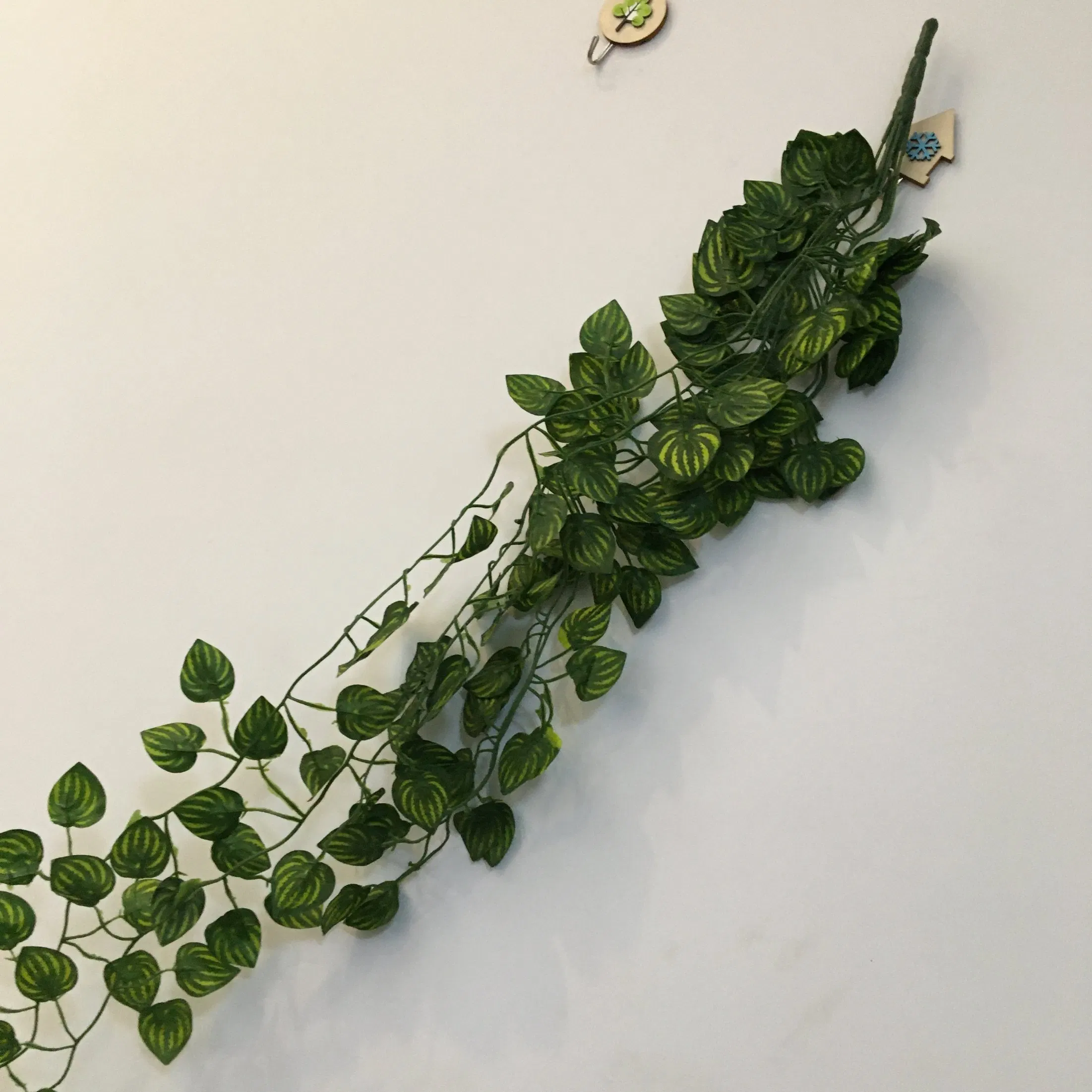 90cm Plastic Artificial Vines Hanging IVY Green Leaves Plant for Indoors Wholesale