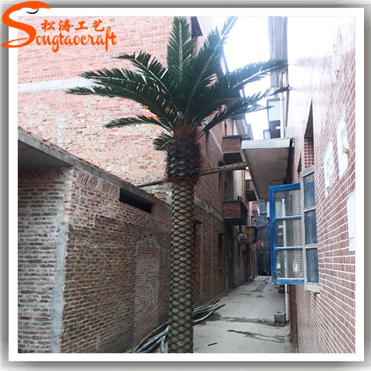 Realistic Large-Scale Simulation Palm Tree