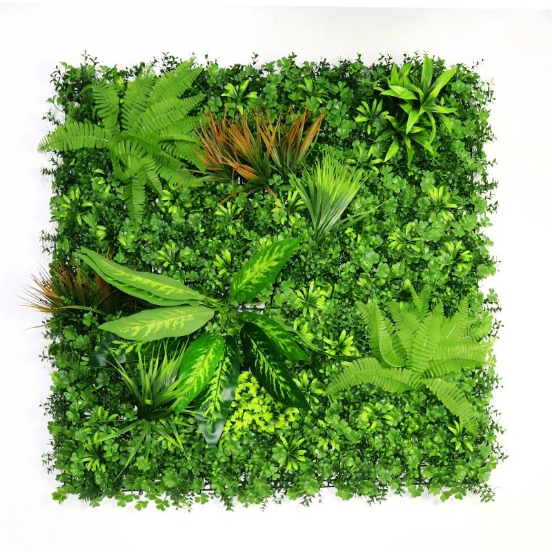 1m*1m Artificial Plant Wall Panel - Perfect for Vertical Garden Decor
