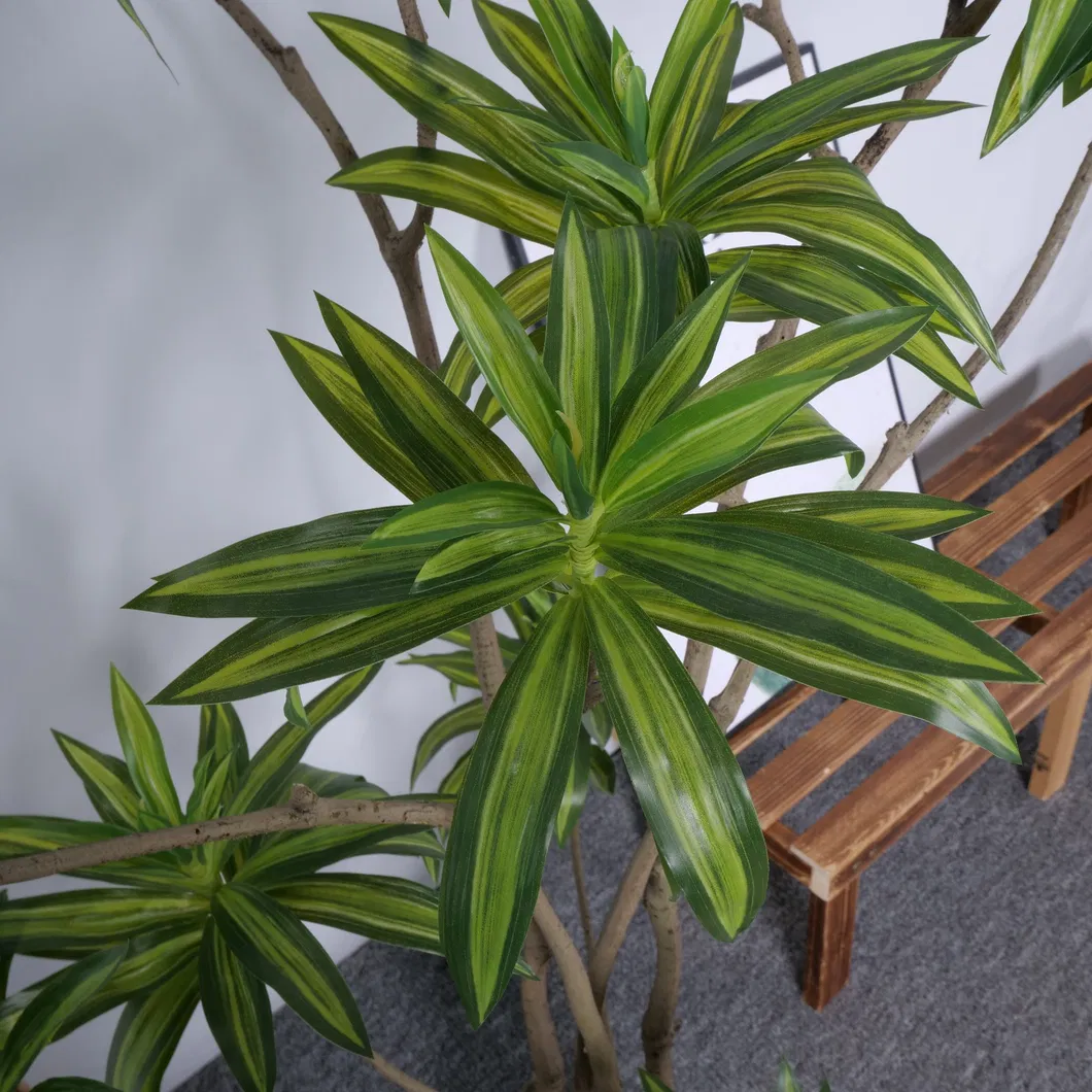 Artificial Lily Bamboo Decoration