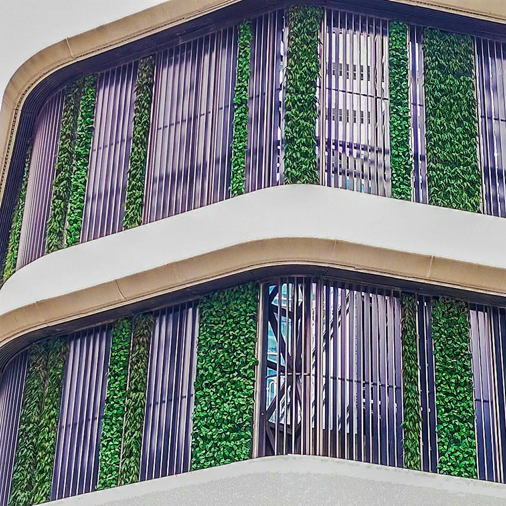 High Quality Plastic Boxwood Artificial Grass Plant Panel for Outdoor with UV Protected