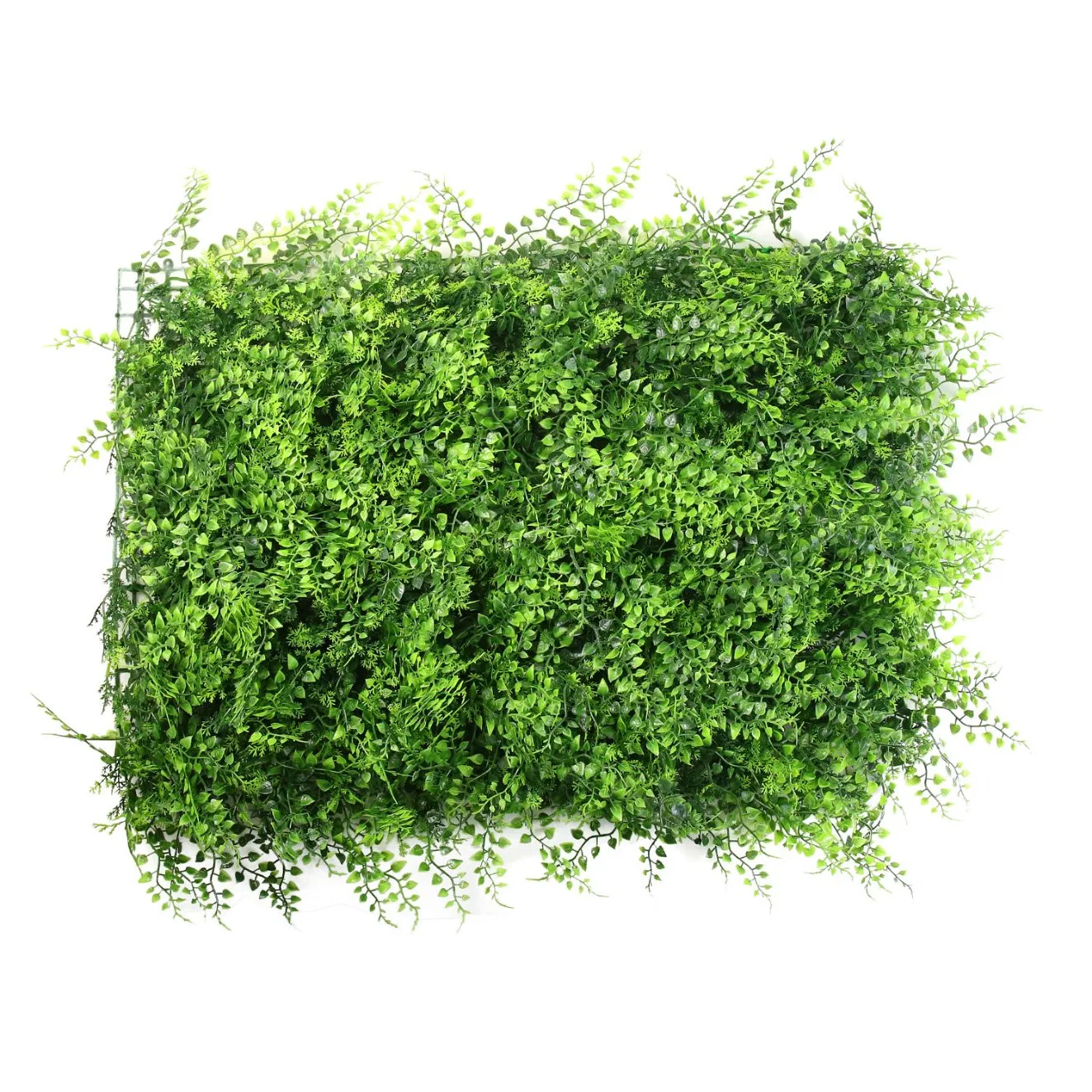 Best Price Green Decorative Artificial Grass Wall Vertical Moss Garden Ornament Plastic Leaves Landscaping Fence Decorative