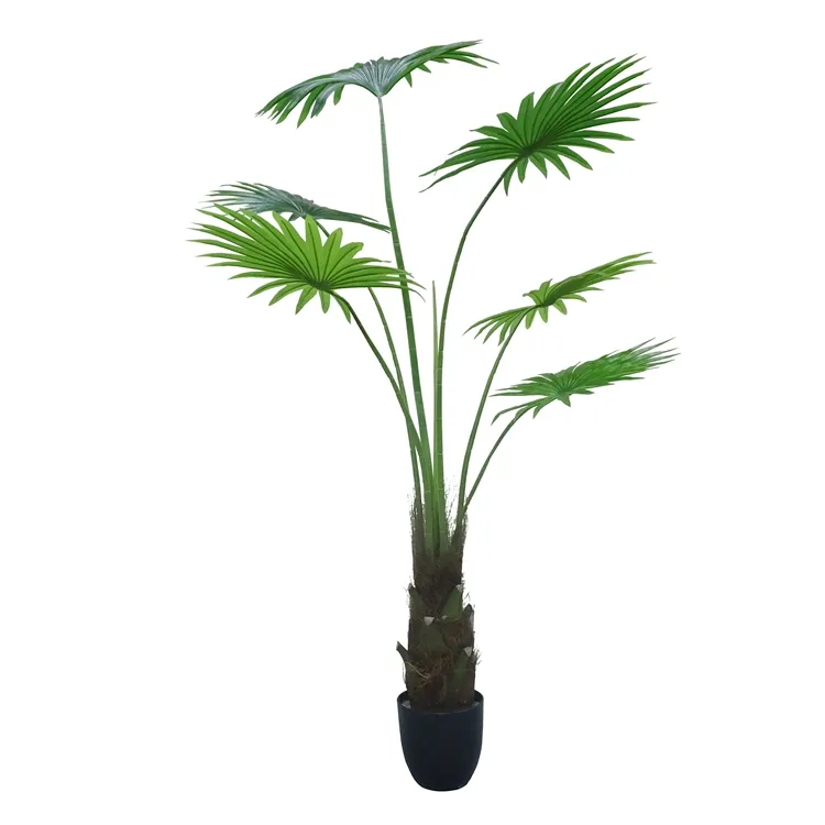 Artificial Fan Palm Tree Detail 5