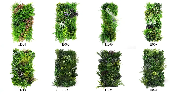 Artificial Foliage Wall Detail