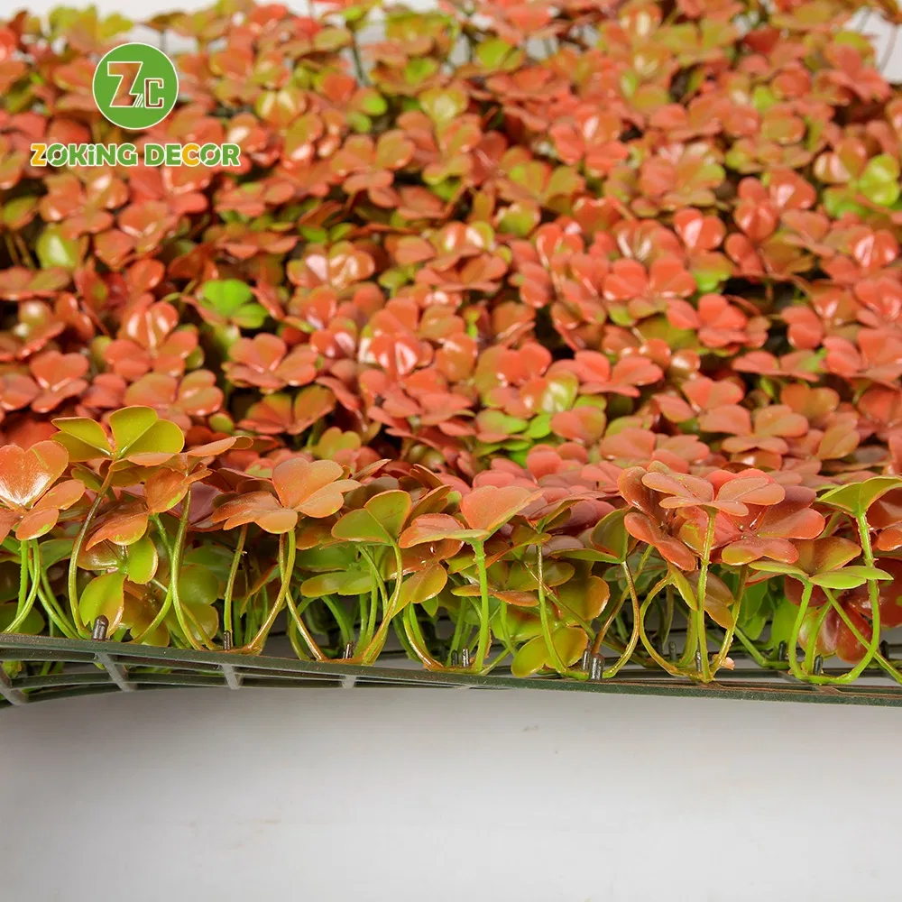 UV Protected Artificial Boxwood Topiary Hedge PE Shrubs and Grass Greenery Mats for Outdoor Home Decorative Walls