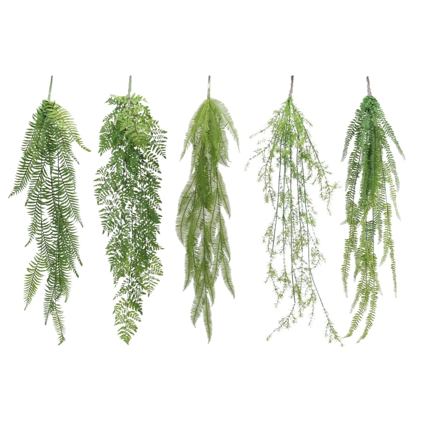 Decorative Plants Decoration on Wedding Garden Hanging Plant Artificial Ferns Plants