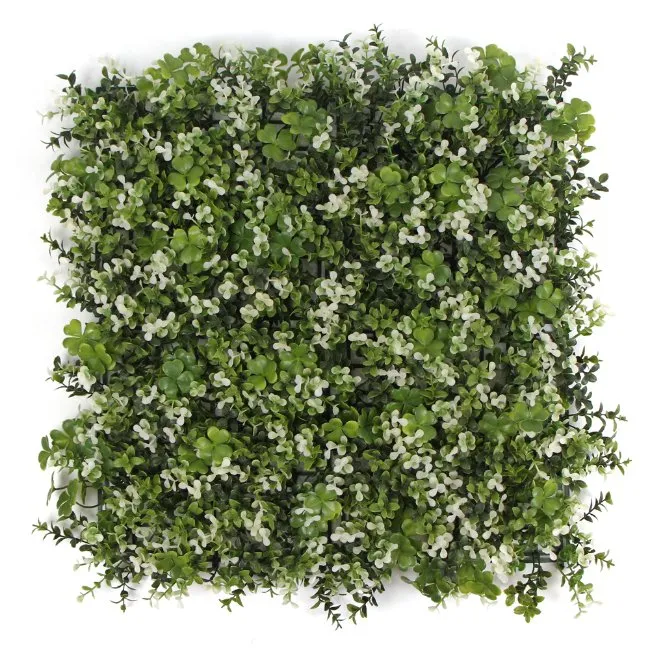 Artificial Boxwood Leaf Hedges Panels Mat