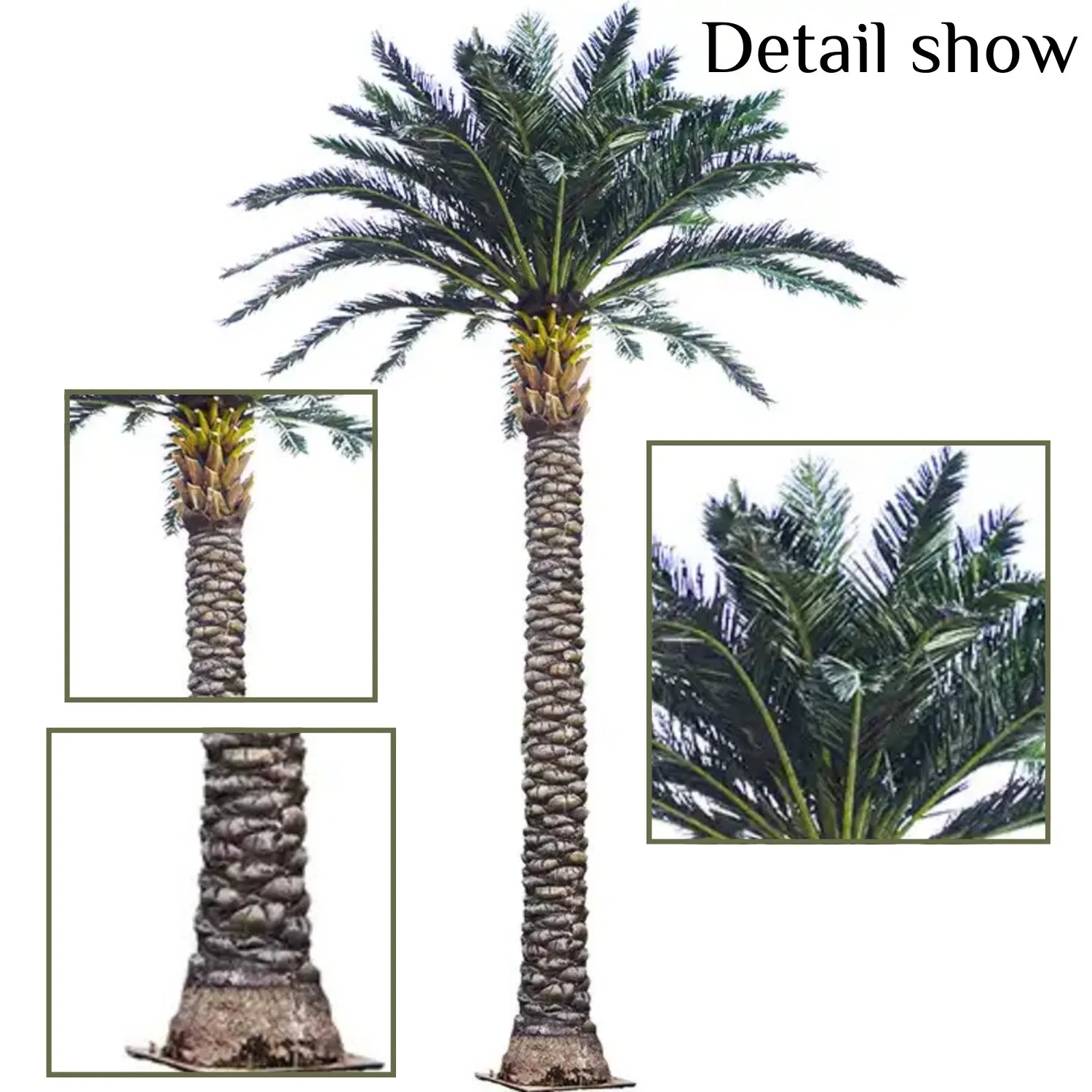 Arboles Grandes Artificiales Outdoor Artificial Palm Trees Faux Date Tree