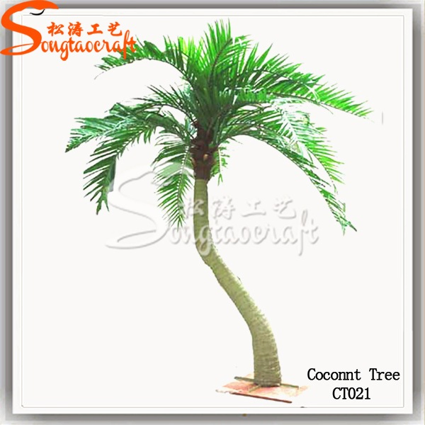 Wholesale Outdoor and Indoor Faux Artificial Face Plants Plastic Leaf Palm Trees for Sale