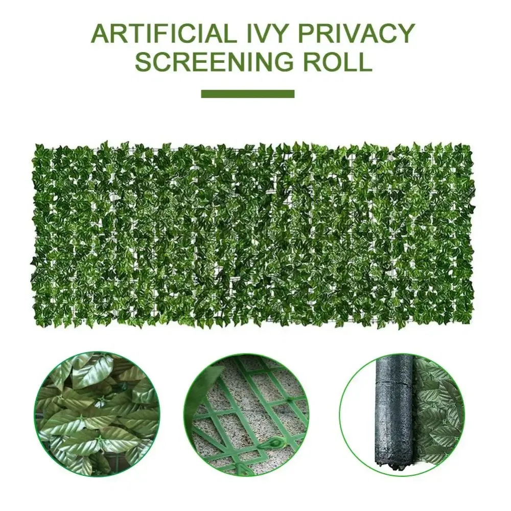 Factory Wholesale DIY Wall Hanging Synthetic Grass Fence Foliage Green Wall Artificial Plants Artificial Grass Wall Panel