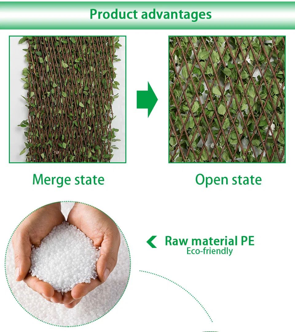 Artificial Grass Fence Panel 4
