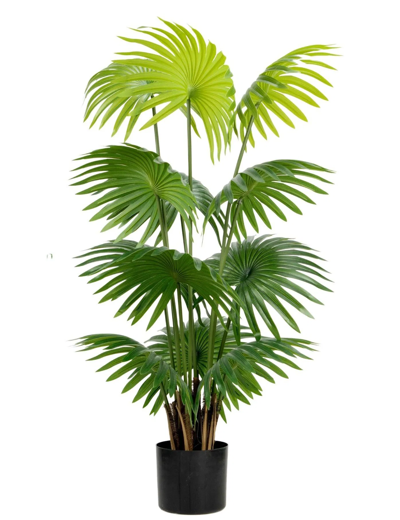 Faux Plant Home Decoration Artificial Potted Palm Tree 107cm