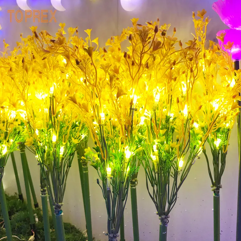 LED Lotus Light Detail