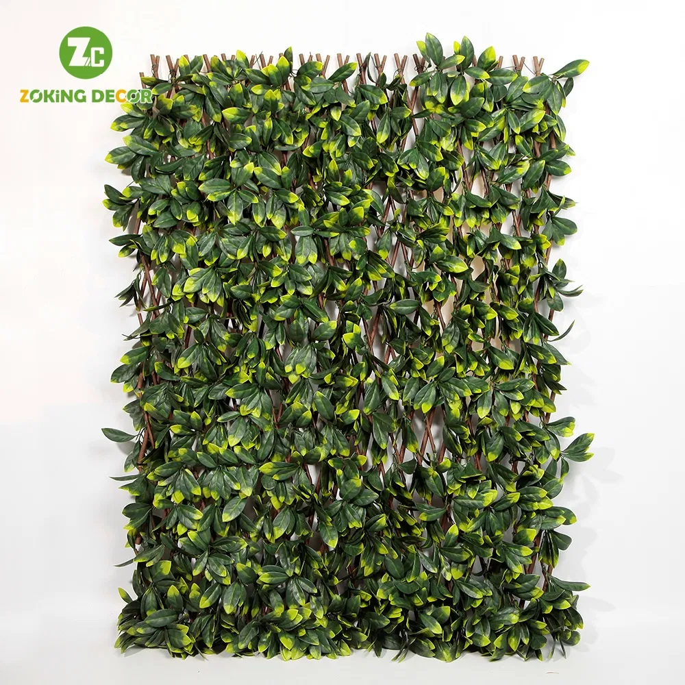 Artificial Fence Plants Hedges Artificial Boxwood Hedge for Outdoor Garden Decor
