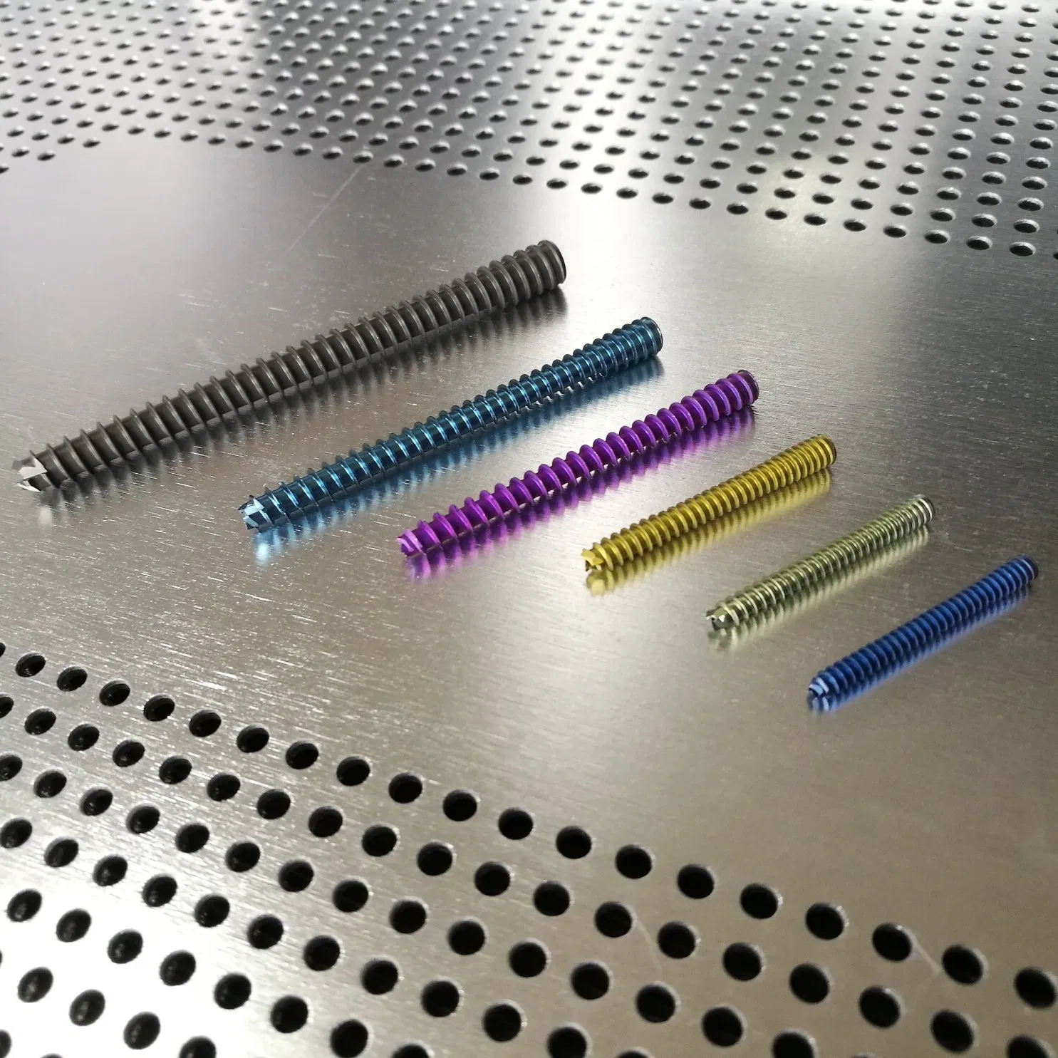 Headless Cannulated Compression Screw, Titanium Orthopedic Locking Screw Implant Medical Mini Bone