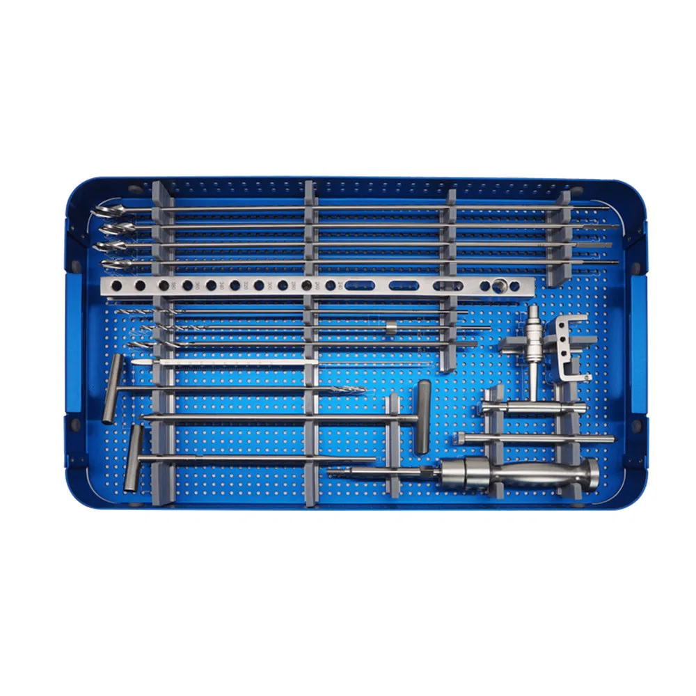 Orthopedic Implants Surgical Tibia Intramedullary Nail Instrument Set