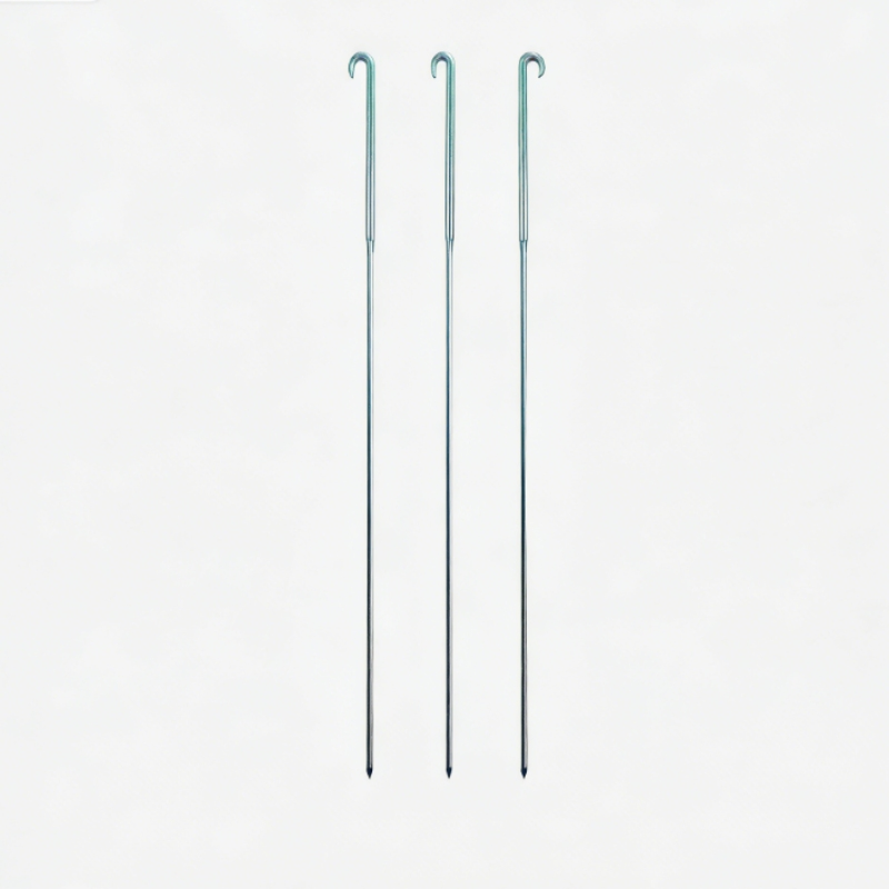 Titanium Alloy Anatomical Hook Guide Pin for Anterior Cervical Plate Fixation Surgery