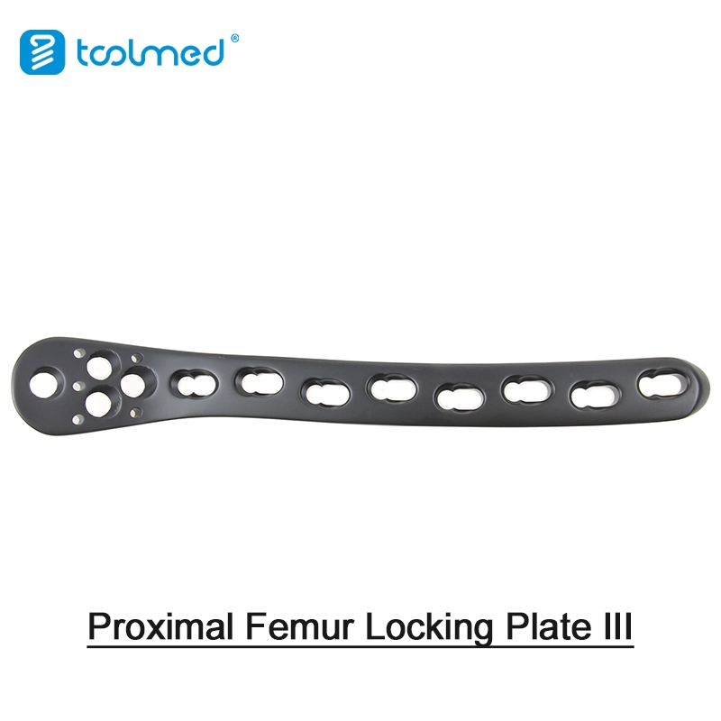 Proximal Lateral Femoral Plate -Orthopedic Implant System for Femoral Shaft or Condylar Fracture Surgery