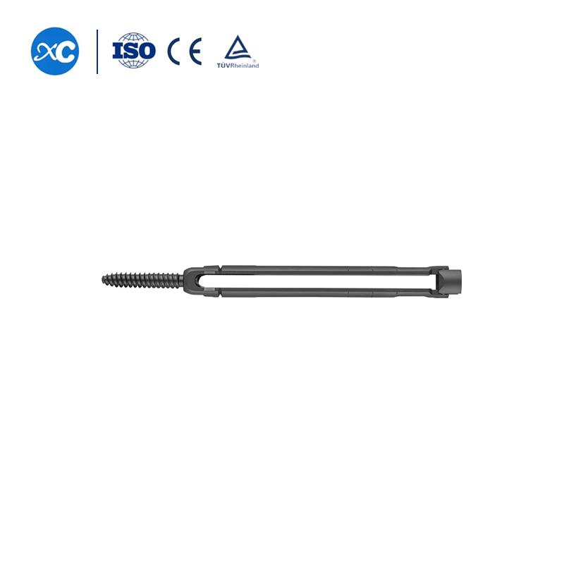 Mis Polyaxial Cannulated Pedicle Screw, Titanium Orthopedic Implant Minimally Invasive Spine Screw