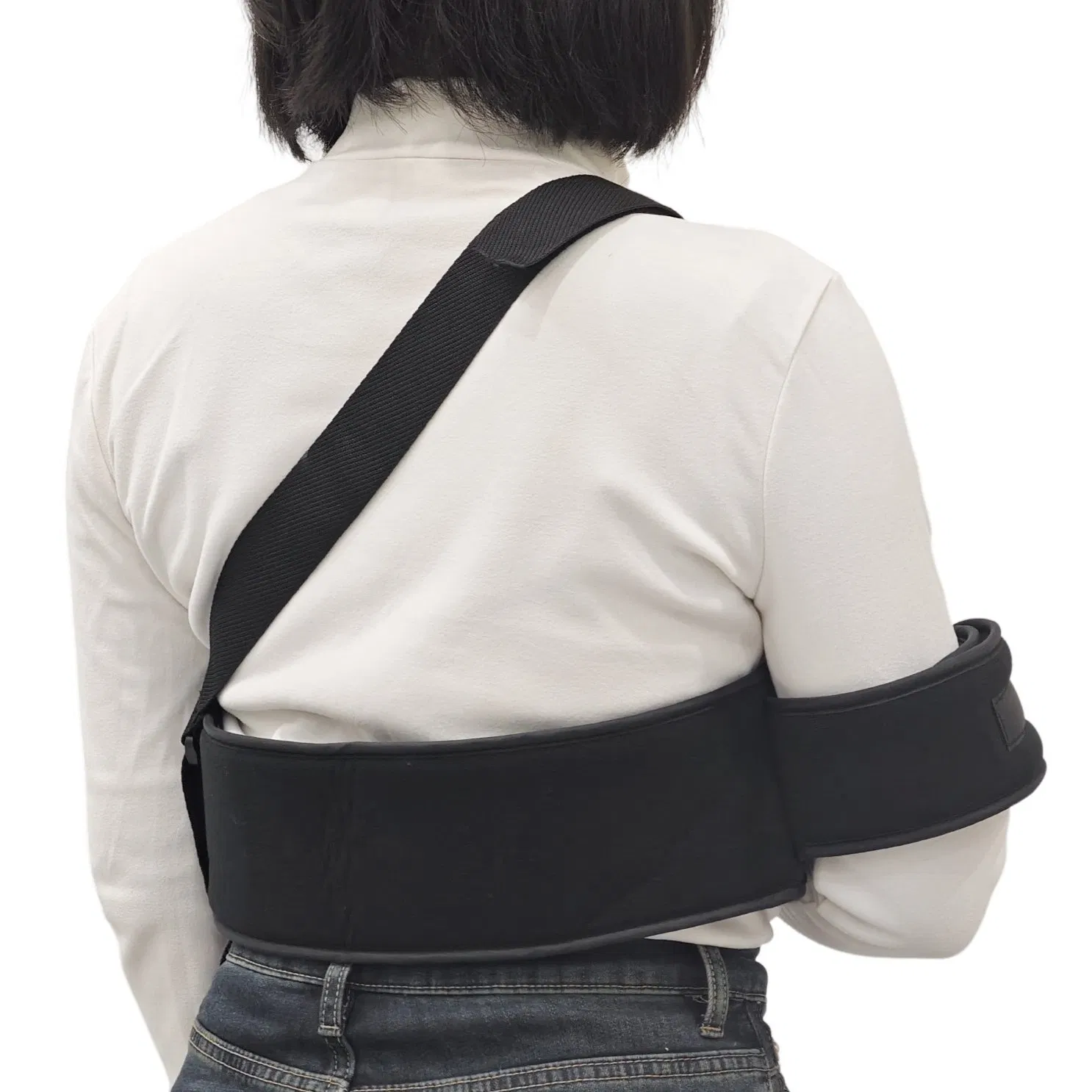 Adjustable Lightweight Breathable Arm Support Custom Logo Shoulder Immobilizer with Sling for Comfortable