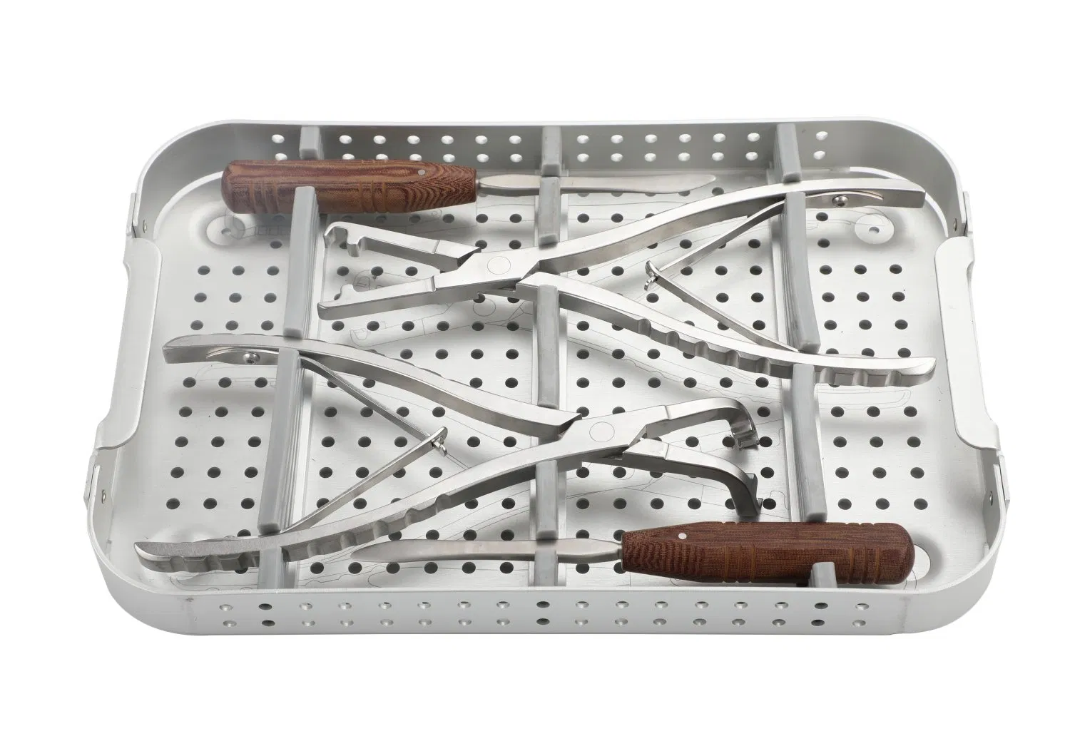 Medical Equipment Reconstruction Costa Plate Instrument Set Surgical Instruments