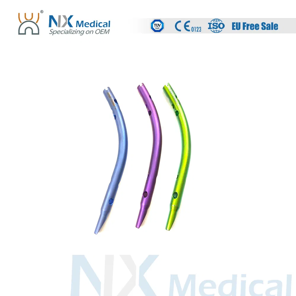 China Factory Nx Medical Orthopedic Trauma Implant Titanium Retrograde Tibial Intramedullary Nail