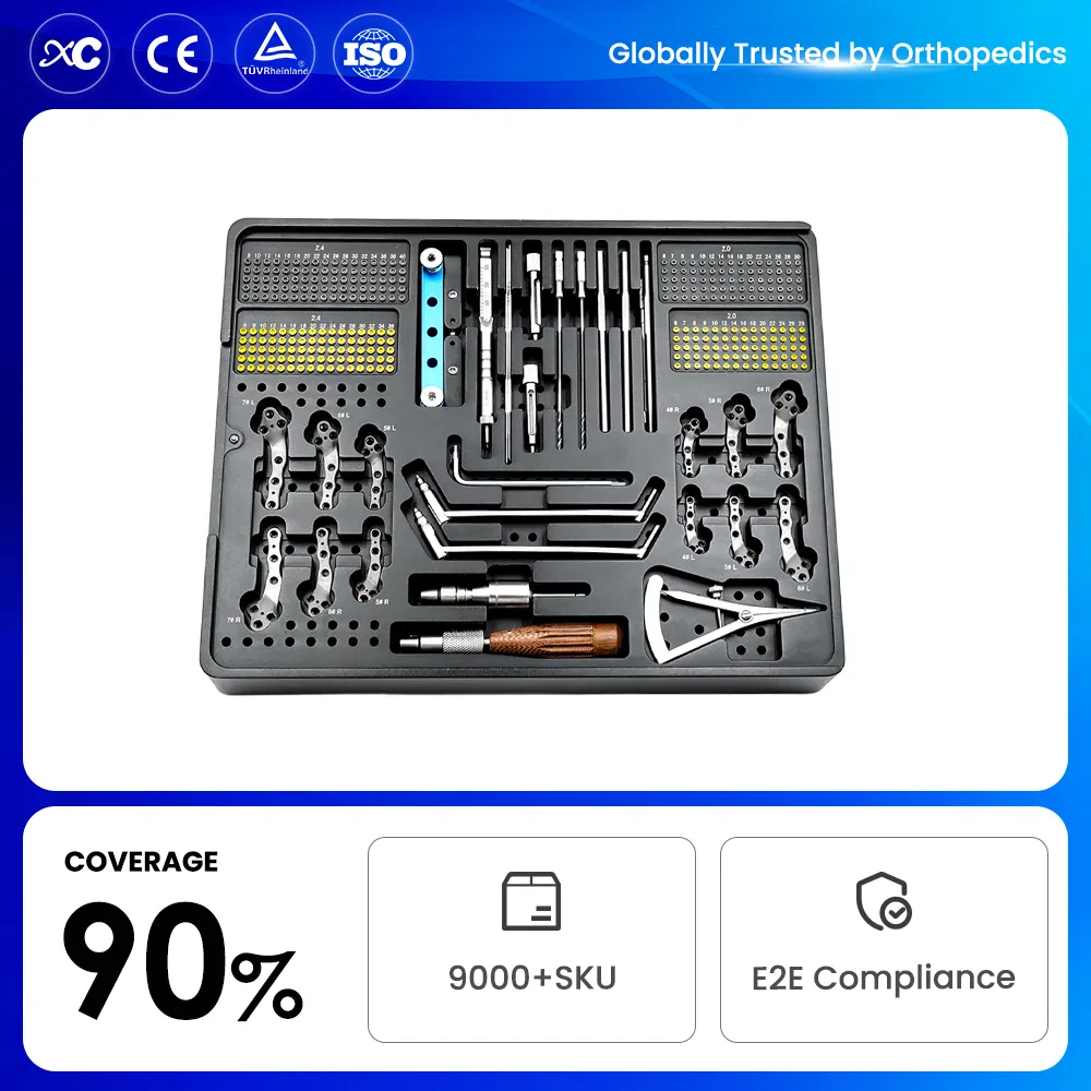 Veterinary Orthopedic 2.0/2.4 Multi-Axial Locking Tplo Instrument Set Surgical Instrument Set