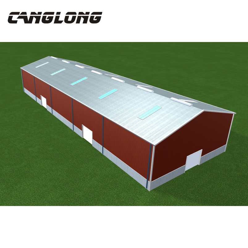 Prefab Warehouse Steel Structure Metal Buildings/Prefabricated Hangar