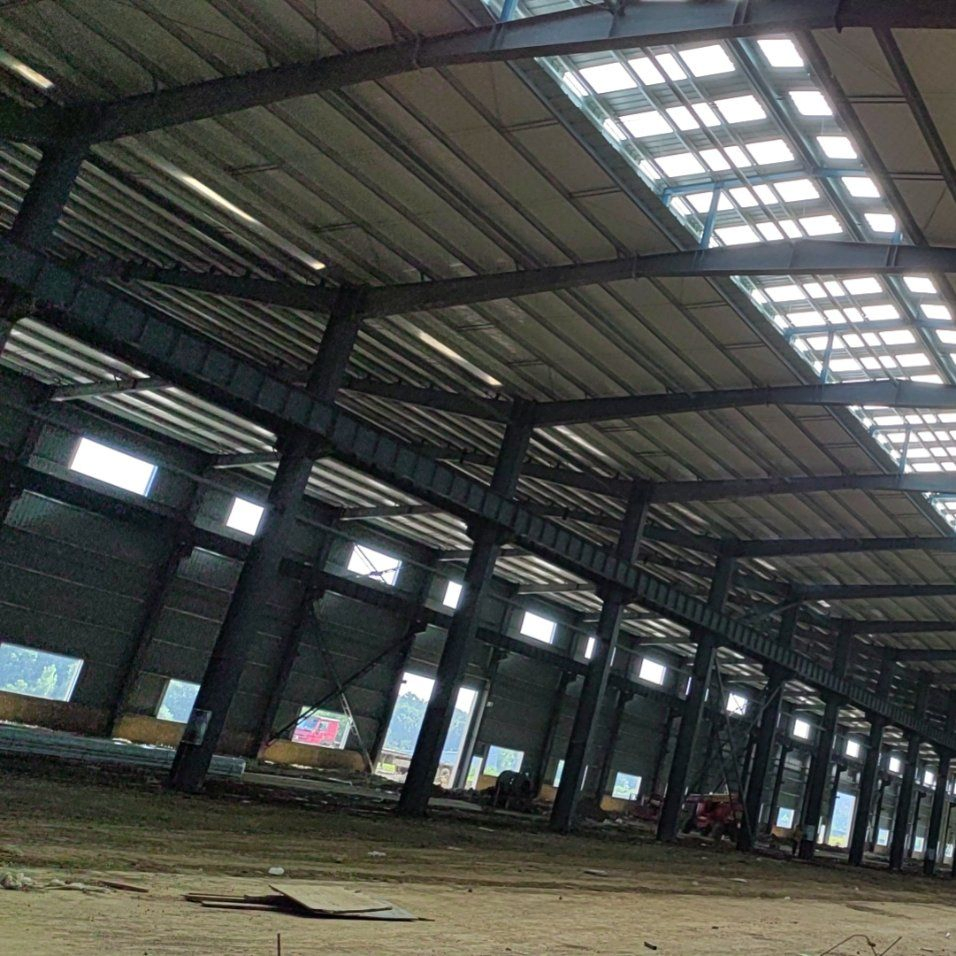 Assemble Easily Steel Frame Structure Plant for Mechanical Processing and Manufacturing