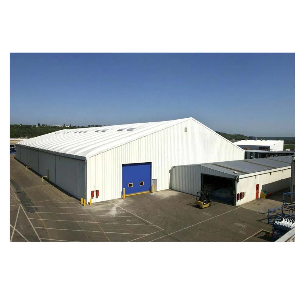 Industrial Metal Buildings Steel Frame Multi Span Steel Structure High Rise Multi Gable Steel Building Factory for Sale