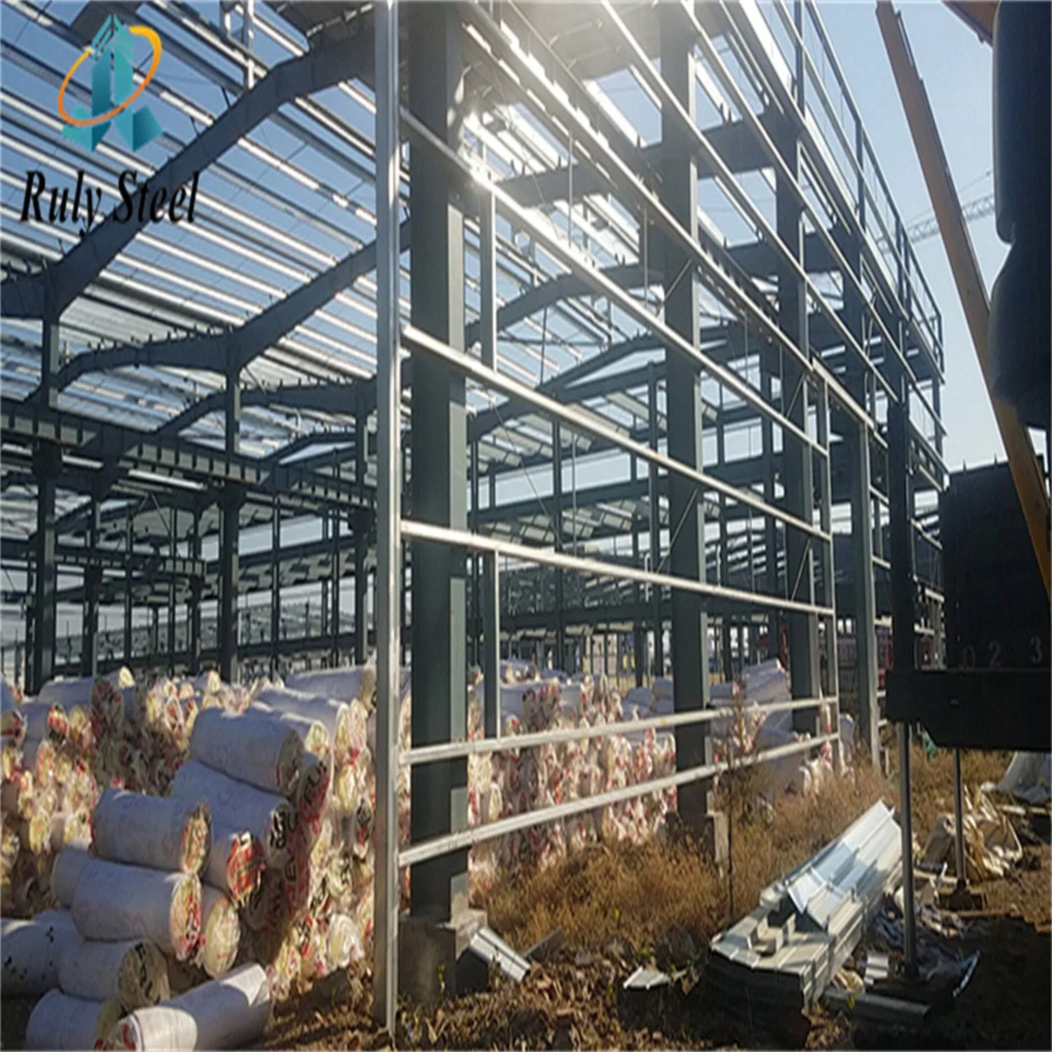 Steel Structure Food Canning Processing Plant with Polyurethane Sandwich Panels